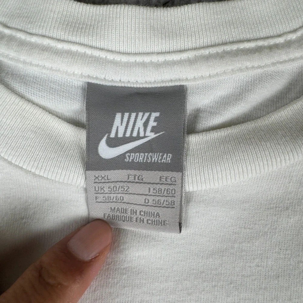 Nike Easy Does It Rap Eazy E Vintage T Shirt Size 2XL Men's White‎ Y2K